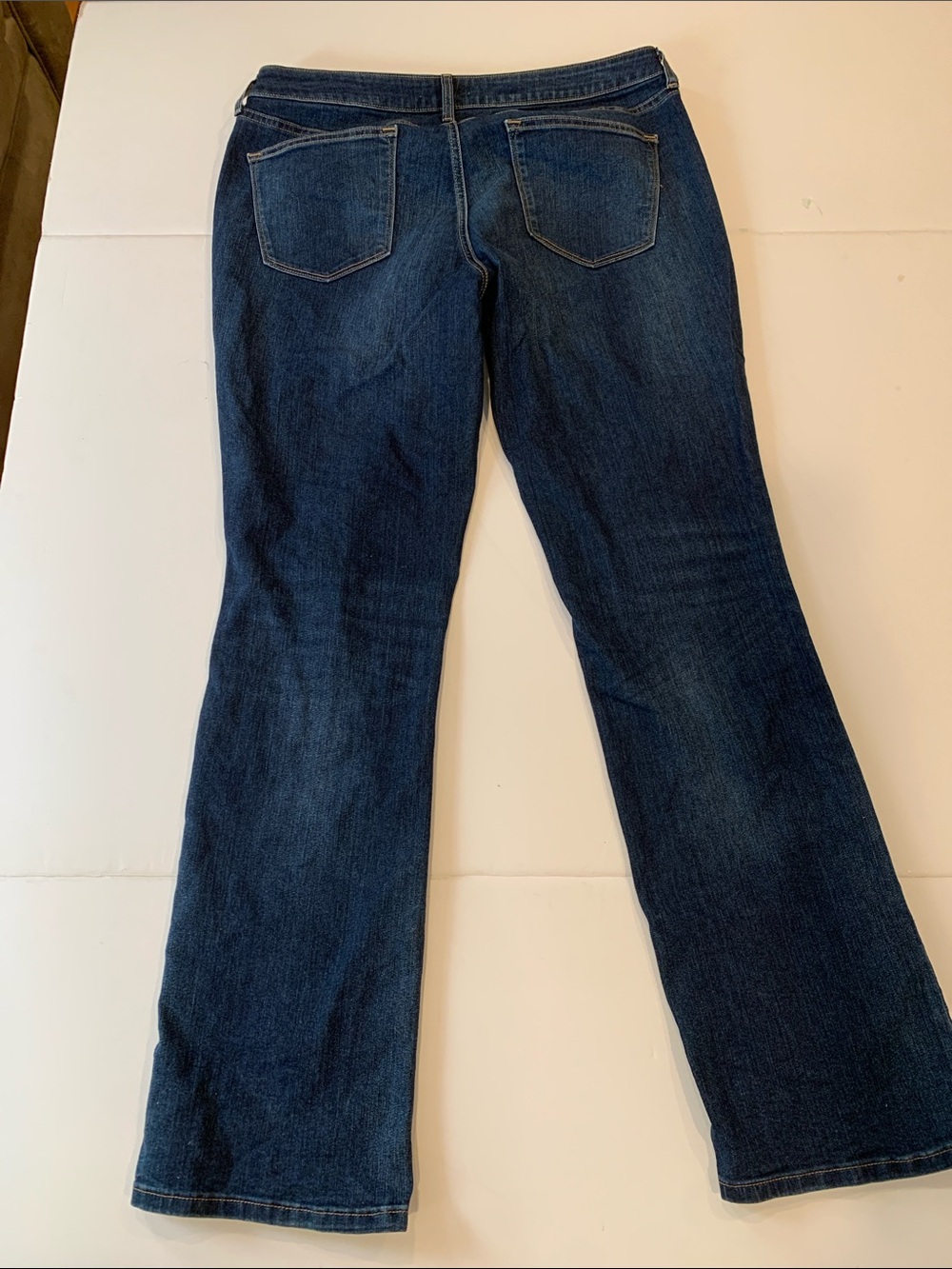 Sonoma Women’s Size 14 Long Classic Dark Blue Slim Boot Cut Jeans 33 Inch Inseam - Picture 5 of 6